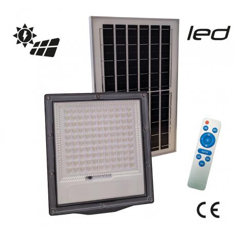 PROIET LED SOLARE C/TEL 100W 1000LM IP65 ECOV - 1000 lumen