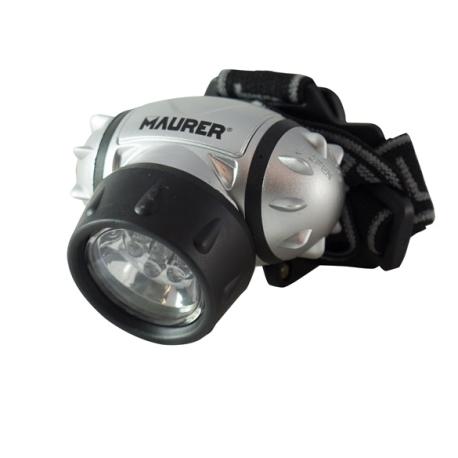 MAURER TORCIA DA TESTA MAURER 7LED C/BANDA ELAST