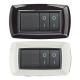 PLACCA 4 MODULI NERA MYLIFE C/ADATTATORI ECL2984N