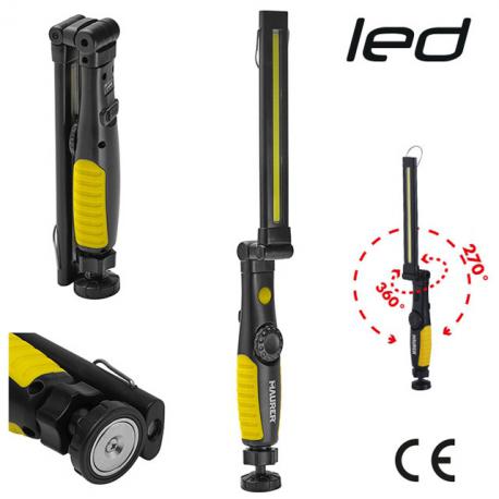 MAURER TORCIA LED DA LAVORO GIREV 360° RICARIC 400LM