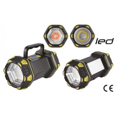 MAURER LANTERNA LED RICAR TRIPLA FUNZ C/FASCIO PROF