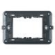 SUPPORTO A PARETE 4 MODULI MYLIFE C/VITI ECL4604F