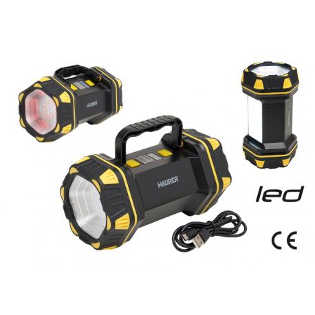 MAURER LANTERNA LED RICAR TRIPLA FUNZ C/FASCIO PROF - 420 lumen