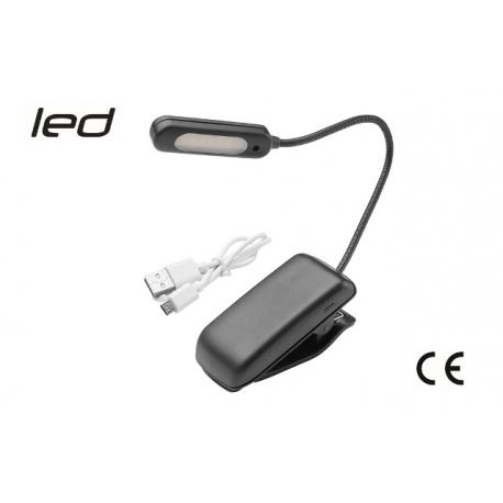 MAURER LAMPADA DA LETTURA RIC USB MAURER 0.7W 30LM