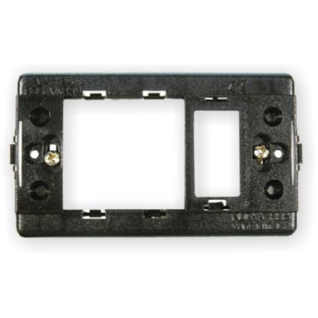 SUPPORTO PER PRESA SHUKO + 1 MODULO TONDO' ECL101TP