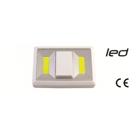 MAURER LUCE LED MAURER DA PARETE C/INTERRUTTORE - 250 lumen