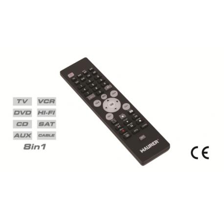 MAURER TELECOMANDO UNIVERSALE MAURER 8 IN 1