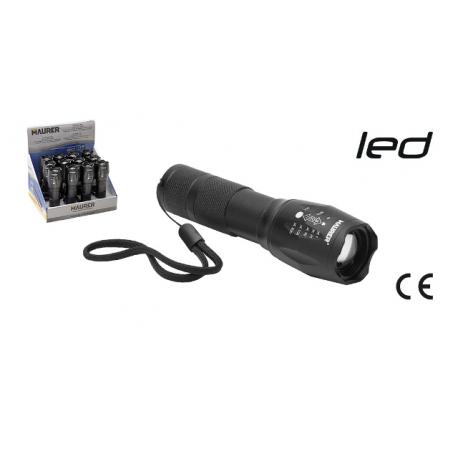 MAURER TORCE LED ALL ALTA LUMIN 3AAA N/INCL ESPOBOX - 300 lumen