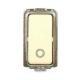 PULSANTE UNIPOLARE TONDO' 16A V250 ECL2521