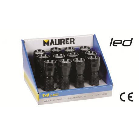 MAURER ESPOS.TORCE MAURER 99016 ALL. 14LED PZ12 - 55 lumen