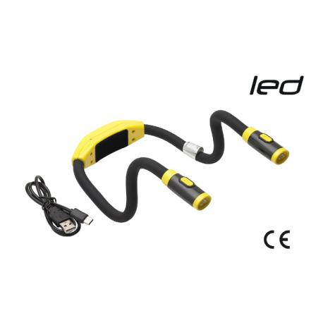 MAURER TORCIA DA COLLO MAURER LED RICARICABILE USB - 36 lumen