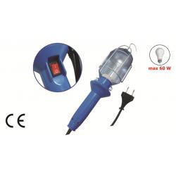 MAURER LAMPADA PORTATILE E27 C/PARABOLA METALLO 10MT