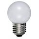 LAMPADA LED PALLINA PVC MILK 2700K E27 40L 1W - 40lumen - 2700K