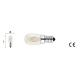 MAURER LAMPADA INCANDESCENZA PICC PERA FORNO E14 15W - 85 lumen - 2700K