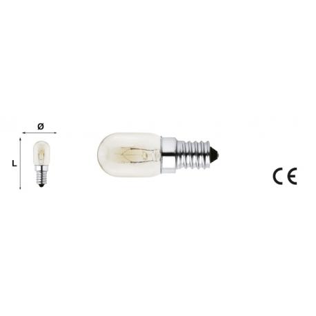 MAURER LAMPADA INCANDESCENZA PICC PERA FORNO E14 15W - 85 lumen - 2700K