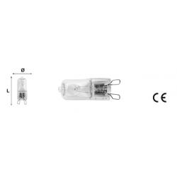 MAURER LAMPADA ALOGENA BISPINA 3000K G9 460L 33W - 460 lumen - 3000K