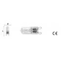 MAURER LAMPADA ALOGENA BISPINA 3000K G9 205L 18W - 205 lumen - 3000K
