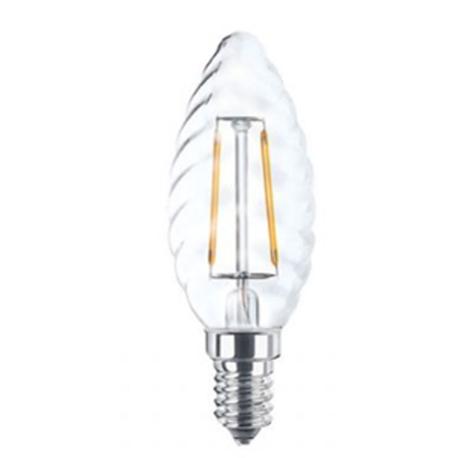 MAURER LAMPADA LED TORTIG C/FIL 4000K E14 470L 4.5W - 470 lumen - 4000K