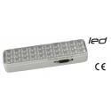 MAURER LAMPADA EMERGENZA MAURER RICARICAB 30LED