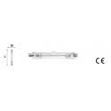 MAURER LAMPADA ALOGENA LINEARE 78MM R7S 2220L 120W - 2220 lumen - 2850K