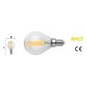 MAURER LAMPADA LED SFERA C/FIL 2700K E14 470L 4.5W - 470 lumen - 2700K