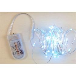 MAURER LUCI DECORAT BATT 40MICROLED BIANCO FRED 2M