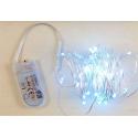 MAURER LUCI DECORAT BATT 40MICROLED BIANCO FRED 2M