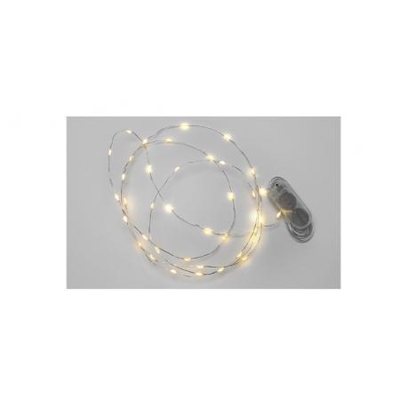 MAURER LUCI DECORAT BATT 40MICROLED BIANCO CALDO 2M