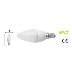 MAURER LAMPADA LED OLIVA SMERIG 2700K E14 250L 2.5W - 250 lumen - 2700K