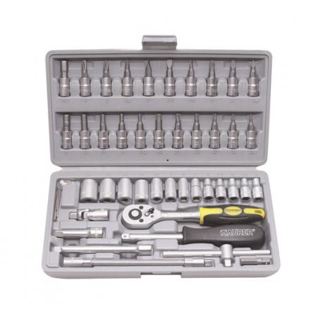 MAURER CASSETTA BUSSOLA+BITS CR-VN 1/4 46PZ