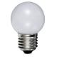 LAMPADA LED PALLINA PVC MILK 2700K E27 40L 1W - 40 lumen - 2700K