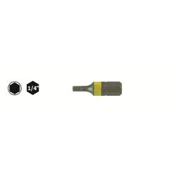 MAURER PLUS INSERTI CR-VA 1/4 ESAGON 2.5MM L25MM 2PZ