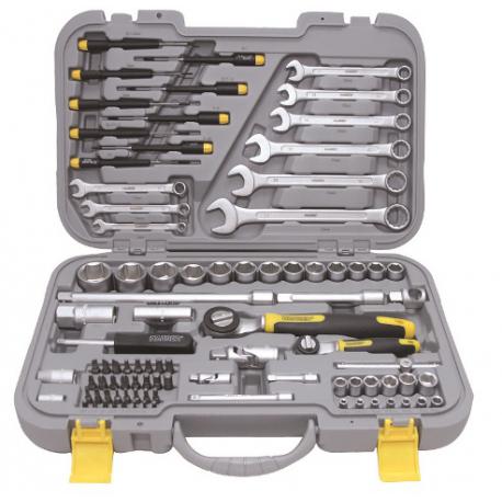 MAURER CASS BUSS+BITS+UTENS MAUR CR-VN 1/4-1/2 91PZ