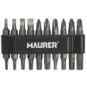 MAURER INSERTI 25MM ESAG-TORX-TG-CRO C/SUPPORTO 20PZ