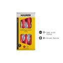 MAURER CACCIAVITI MAURER MANICO ROSSO 5PZ