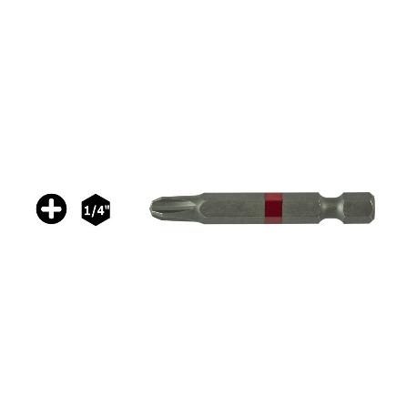 MAURER PLUS INSERTI CR-VA 1/4 CROCE PH1 L50MM 2PZ