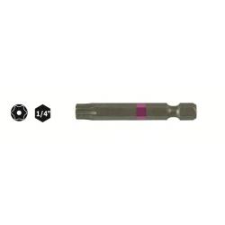 MAURER PLUS INSERTI LUNGHI CR-VA 1/4 TORX 100MM T40 2P