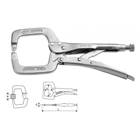 MAURER PLUS PINZA GRIP MPLUS GANASCE A CIGNO 280MM