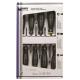 MAURER PLUS CACCIAVITI MPLUS 3TG-2PH-3TX 8PZ - 8 pezzi (3 taglio, 2 croce e 3 torx)