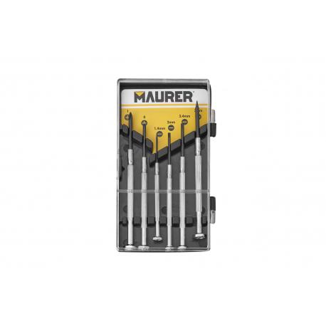 MAURER CACCIAVITI OROLOGIAIO TAGLIO+CROCE SET 6PZ