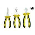 MAURER PINZE UNIVER+1/2 TONDA+TRONCHESE SET 3PZ