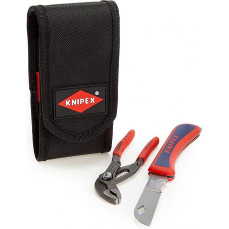 KNIPEX KNIPEX COBRA 125MM SET C/COLTELLO+TASCA