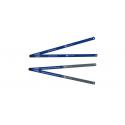 MAURER PLUS LAMA SEGHETTO A MANO MPLUS HSS 12" 24D - 24 denti per pollice-Maurer Oro HSS