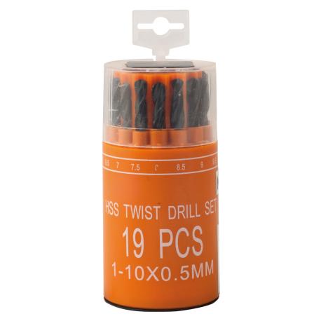 KRINO SERIE PUNTE CILINDRICHE HSS MM 1:13X0.5 25PZ