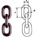 CATENA ACCIAIO NI/CR GR.80-EN818/2 MM 13 ###