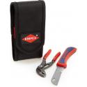 KNIPEX KNIPEX COBRA 125MM SET C/COLTELLO+TASCA
