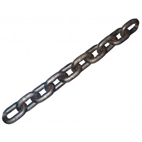STROPS CATENA ACCIAIO NERA GR.80 EN818-2 10MM