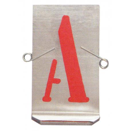 STAMPINO TRAFORATO ALFABETO 80MM