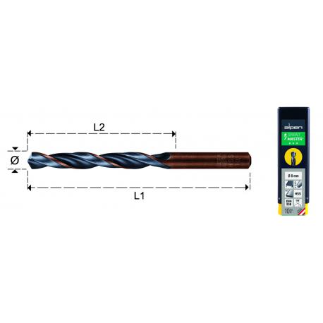 ALPEN PUNTA ALPEN HSS-SPRINT 631 MM 7.00