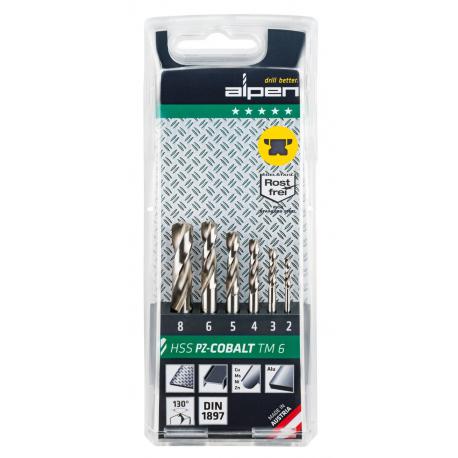ALPEN PUNTE ALPEN COBALTO SERIE CORTA 2-8MM 6PZ